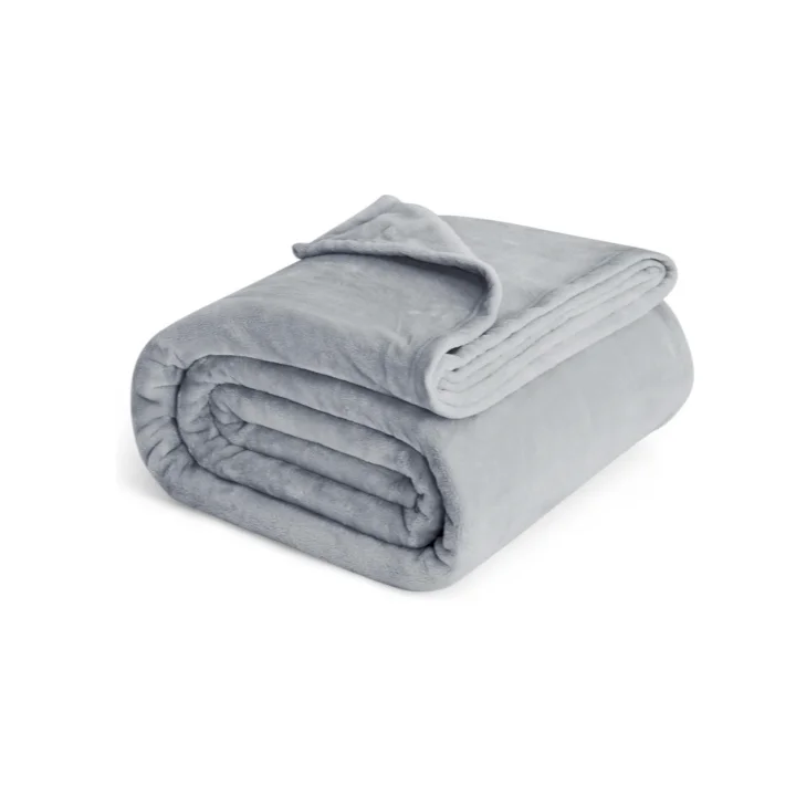 Флисовое одеяло для кровати