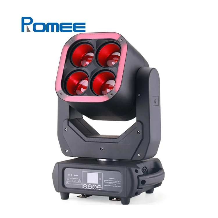 DJ Zoom светодиодный фар с подвижной головкой и эффектом Rgb вспомогательный свет для клубного шоу свадебное освещение