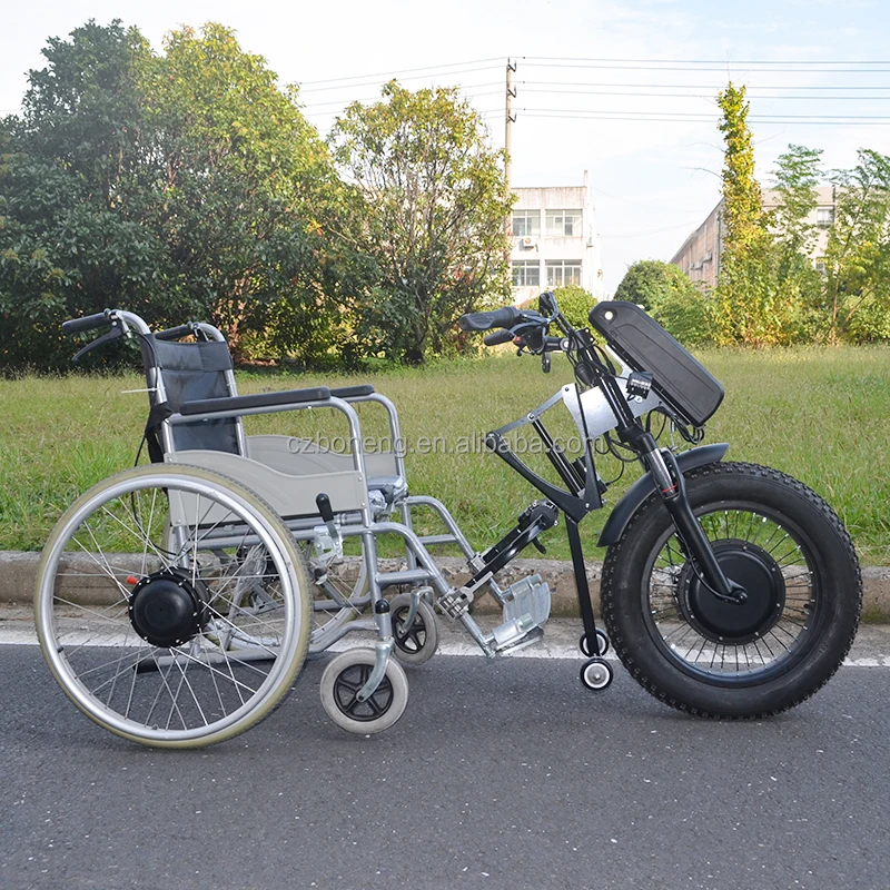 1200W 13ah Electric Handcycle Handbike Tricycle Wheelchairs Attachment Motor for Sport Wheelchair