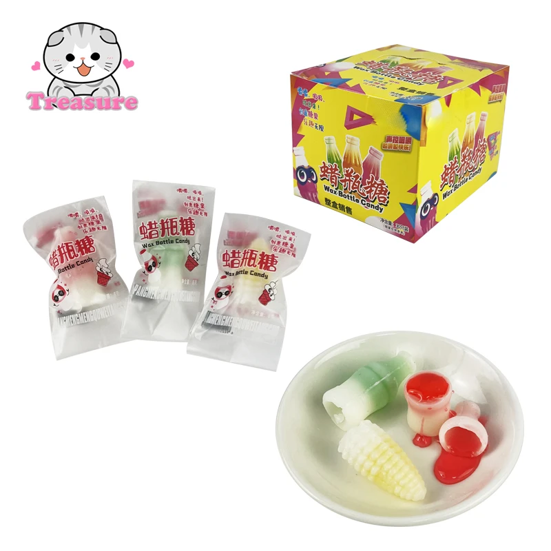 new item Waxy taste  sugar filled with fruit-flavored syrup  individual package