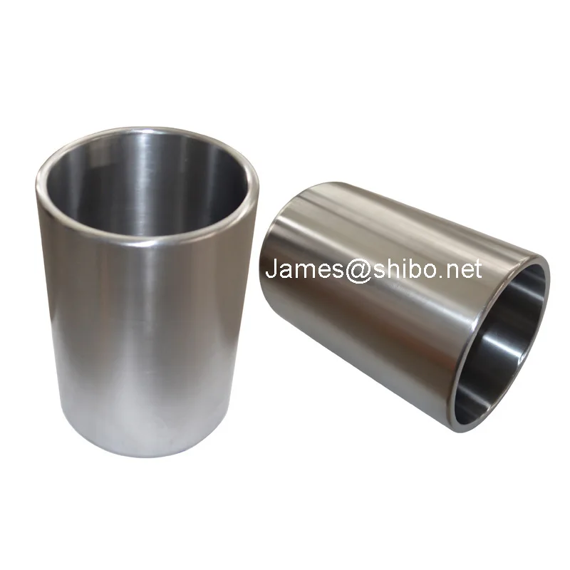High purity molybdenum crucibles for sapphire crystal furnace