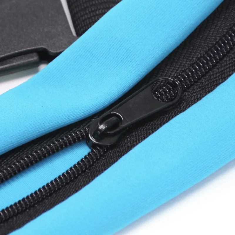 Wholesale fashion custom invisible fanny pack cycling running women waist bags sport mobile phone belt bag