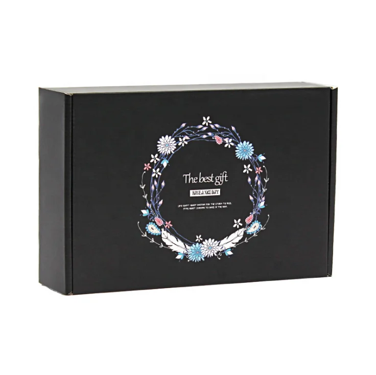 Custom Designs Matte Black White Luxury Retail Garment Clothing Package Gift Packaging Paper Boxes For T Shirt