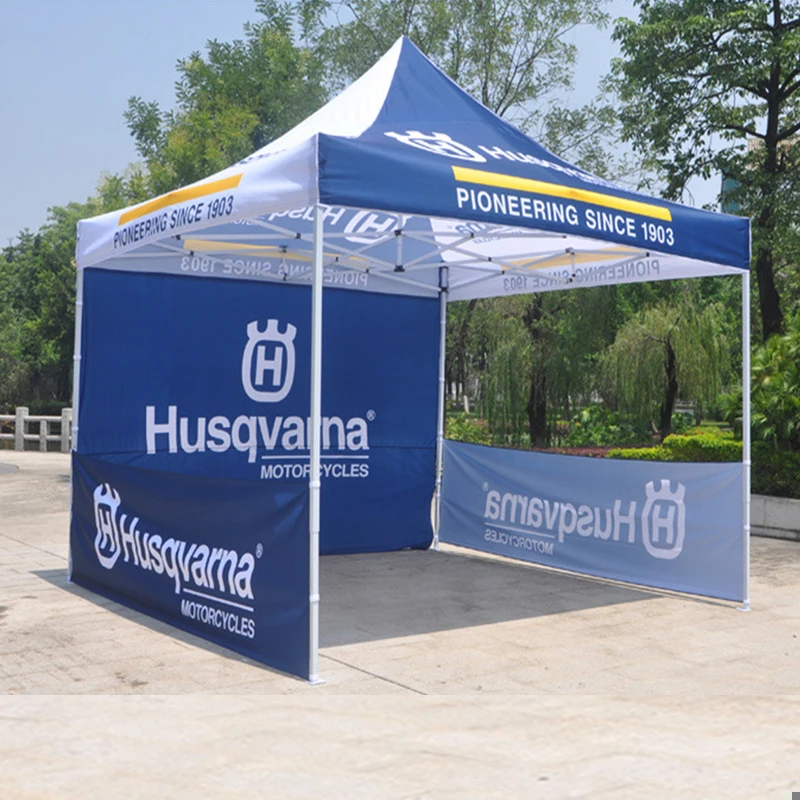 printed logo aluminum 300D fabric pop up tent display advertising tent trade show gazebo tent