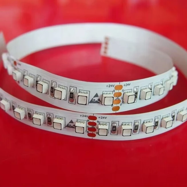 Высокая плотность SMD3535 RGB Светодиодные полосы хорошего качества горячая Распродажа UL/ CE/ RoHS список внутренних светодиодных осветительных лент завод