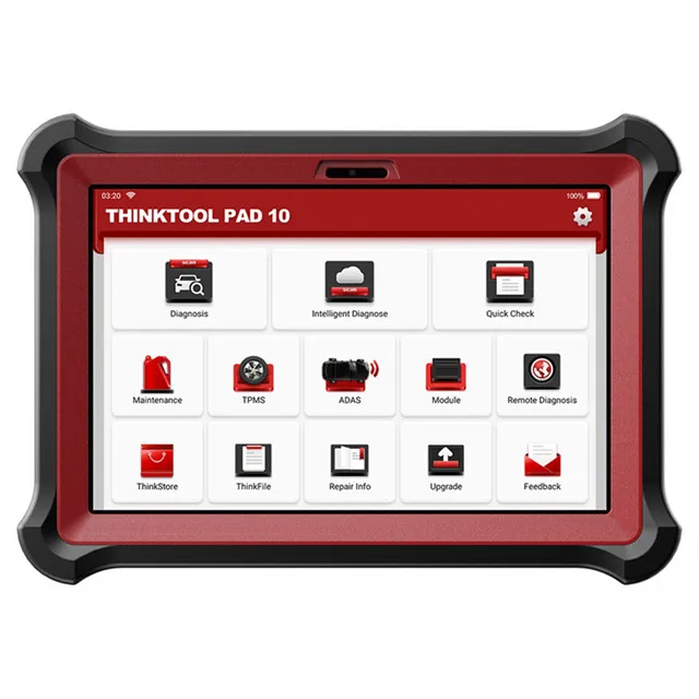 2023 THINKCAR ThinkTool Pad 10 OBD2 Scanner thinktool pad10 Full System Diagnose Tool 34 Reset Service ECU Coding Auto Tools