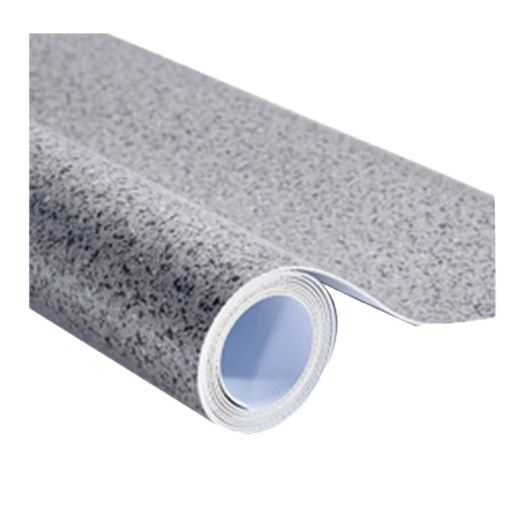 CE Certified Commercial 1.0mm thick Luxury Vinyl Flooring Roll Non-Slip PVC Sheet Floor Vinyl
