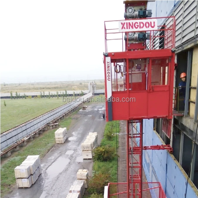 SC200/200 2Ton Building Construction Hoist with or without cabin