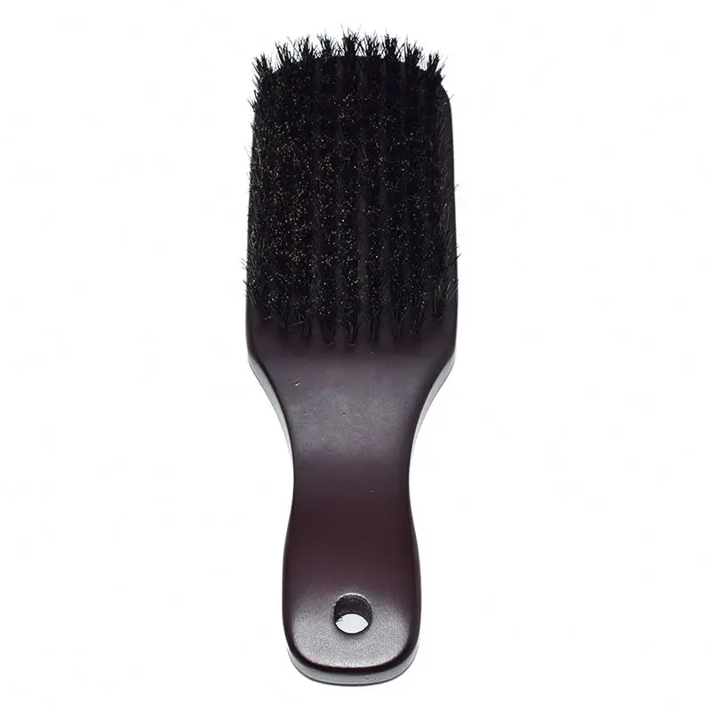 Лидер продаж Amazon, Портативная Черная деревянная ручка, щетка для бороды для мужчин, щетка для красоты бороды