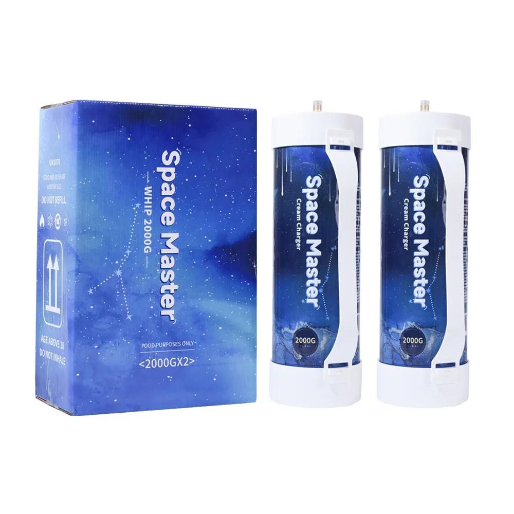 Food Grade Cream Charger Desert Tools Whipped 2kg Cream Charger Cylinder