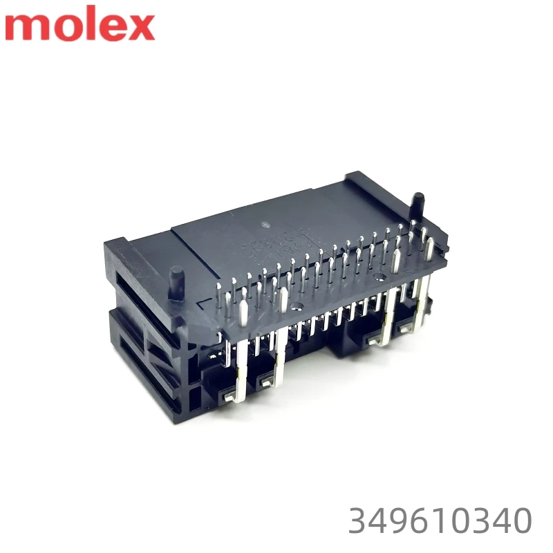 Original 2.0mm Mini50 Header Molex Connector 349610340 Male PCB Surface Wire to Board Right-Angle Hybrid Black 34 Pin for Sale