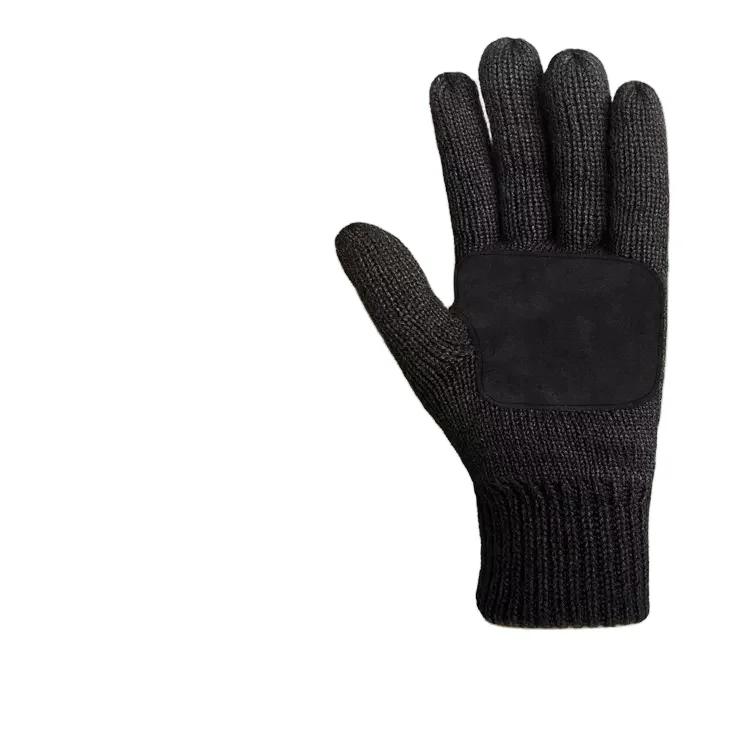 Индивидуальная проба, 3 м, полностью замшевая, с акриловой оболочкой, трикотажные перчатки для зимнего тепла