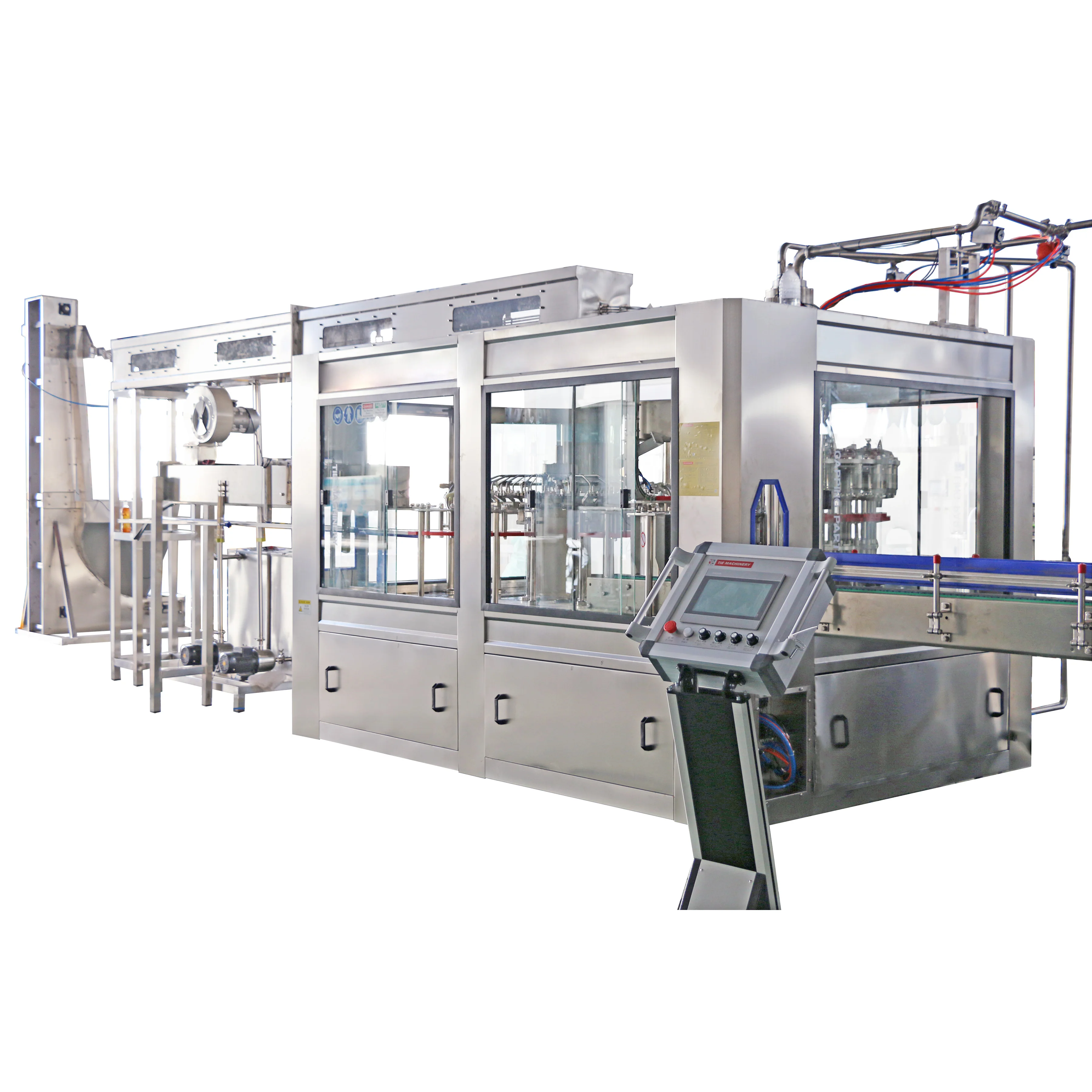 Glass bottle malt beer brewery processing filling system machine line