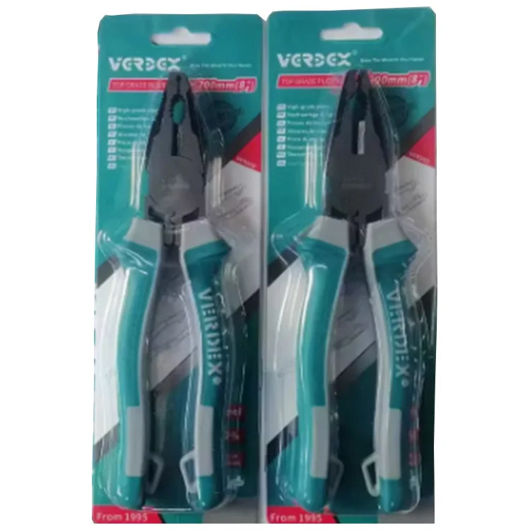 Multifunctional Electrician Pliers Needle Nose Pliers for Wire Stripping Cable Cutters Terminal Crimping Hand Tool