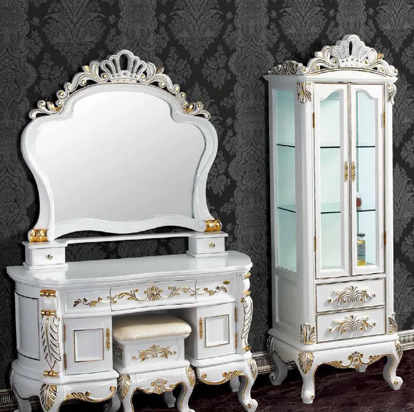 PRIMA Classical and elegant style customized French high quality floor standing bathroom cabinet