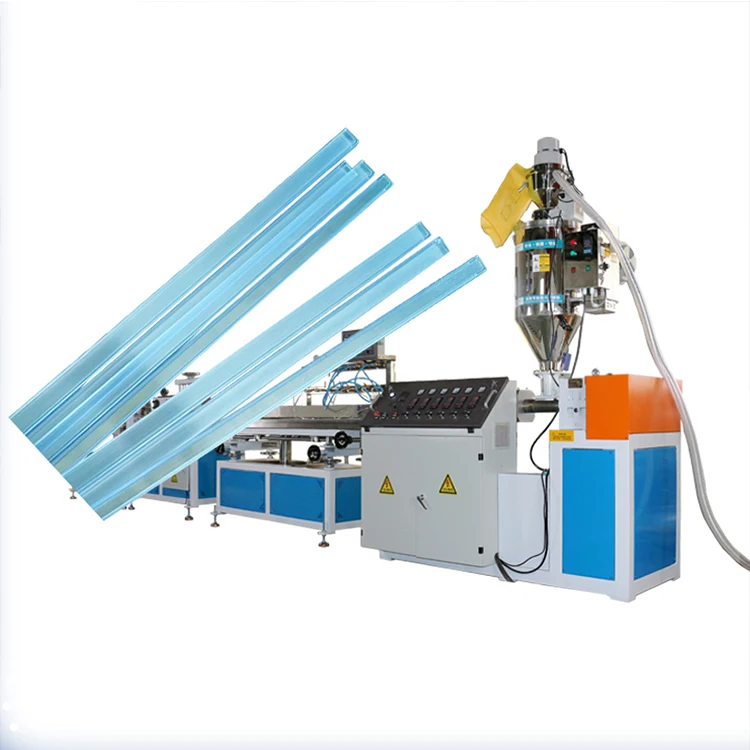 Plastic Upvc Profiles Equipments Pp Sheet Pvc Profile Extrusion Line Plastic Extruders Pvc Windows Profile Extrusion Line