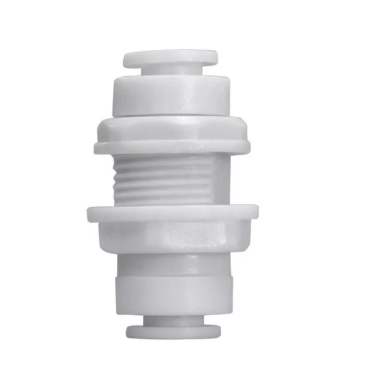 Прямая защелкивающаяся арматура для шланга из полиэтилена с наружным диаметром 1/4 дюйма, фитинги для водопроводной трубы, детали для фильтра для воды, быстрые разъемы для машины для чистой воды