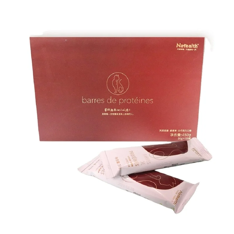 Сменный брусок белкового белка с низким содержанием сахара