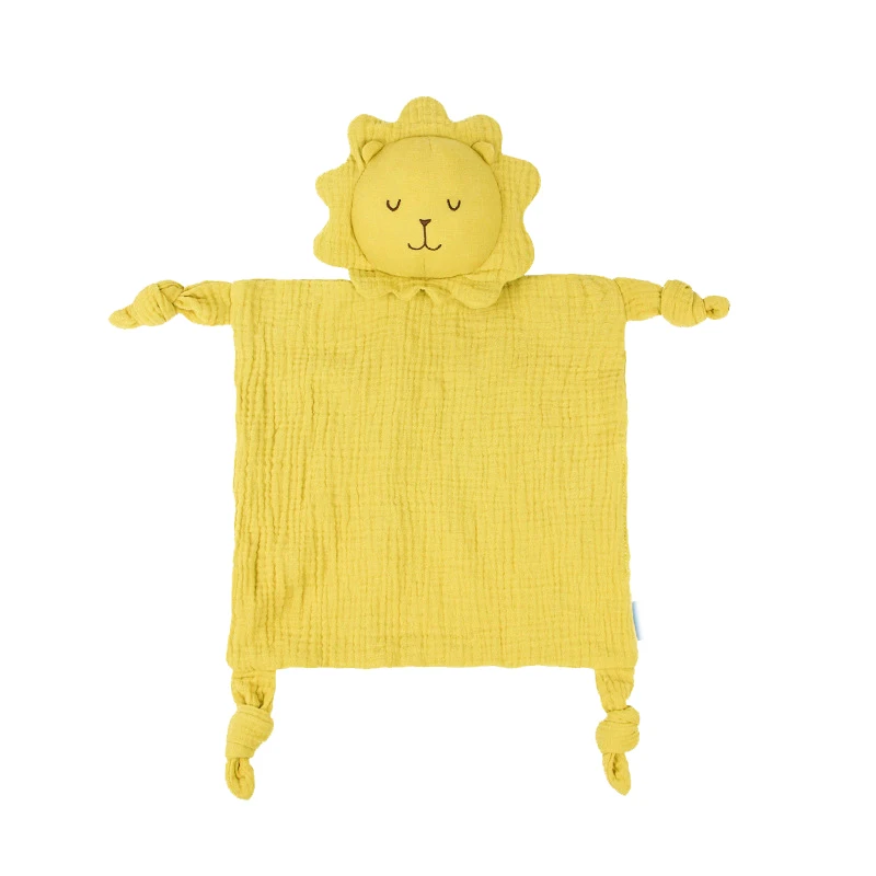 Teddy Bear Lovey Baby Security Blanket for Newborn Toddler Snuggle Toy Stuffed Animal