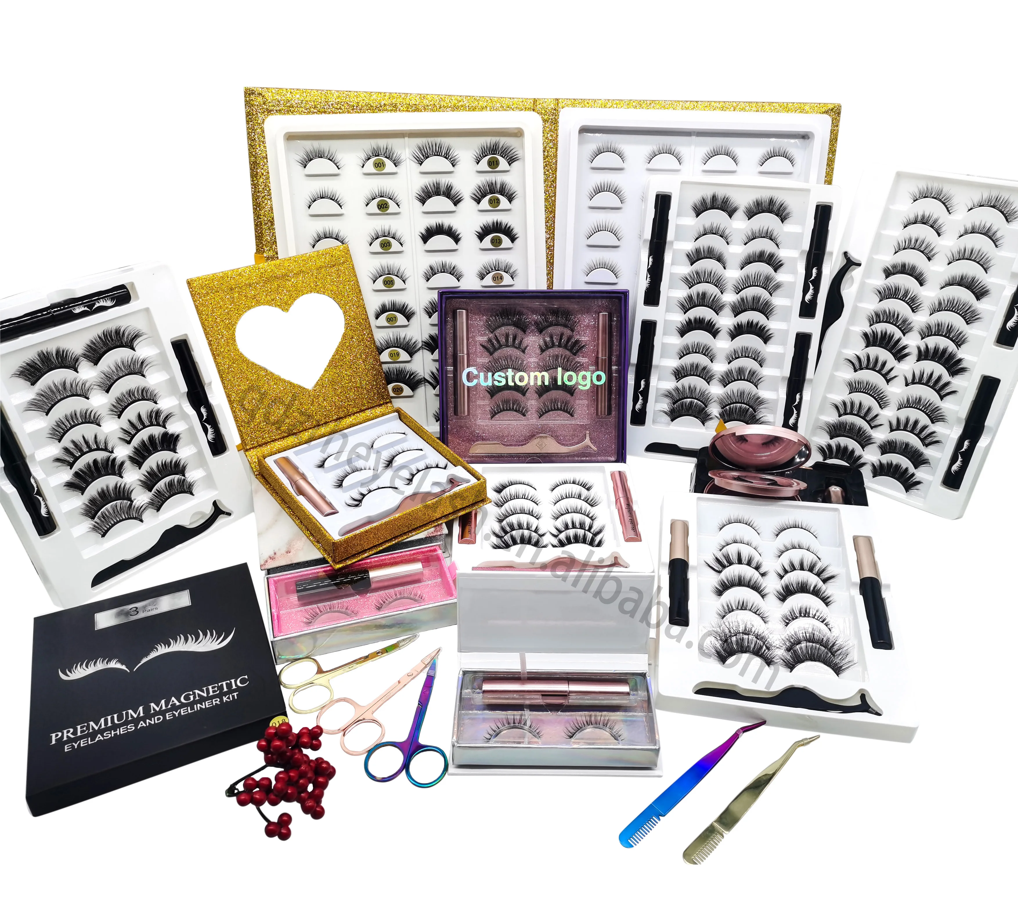  2021 new fast shipping magnetic eyelashes manufacturers direct magnet eyelash