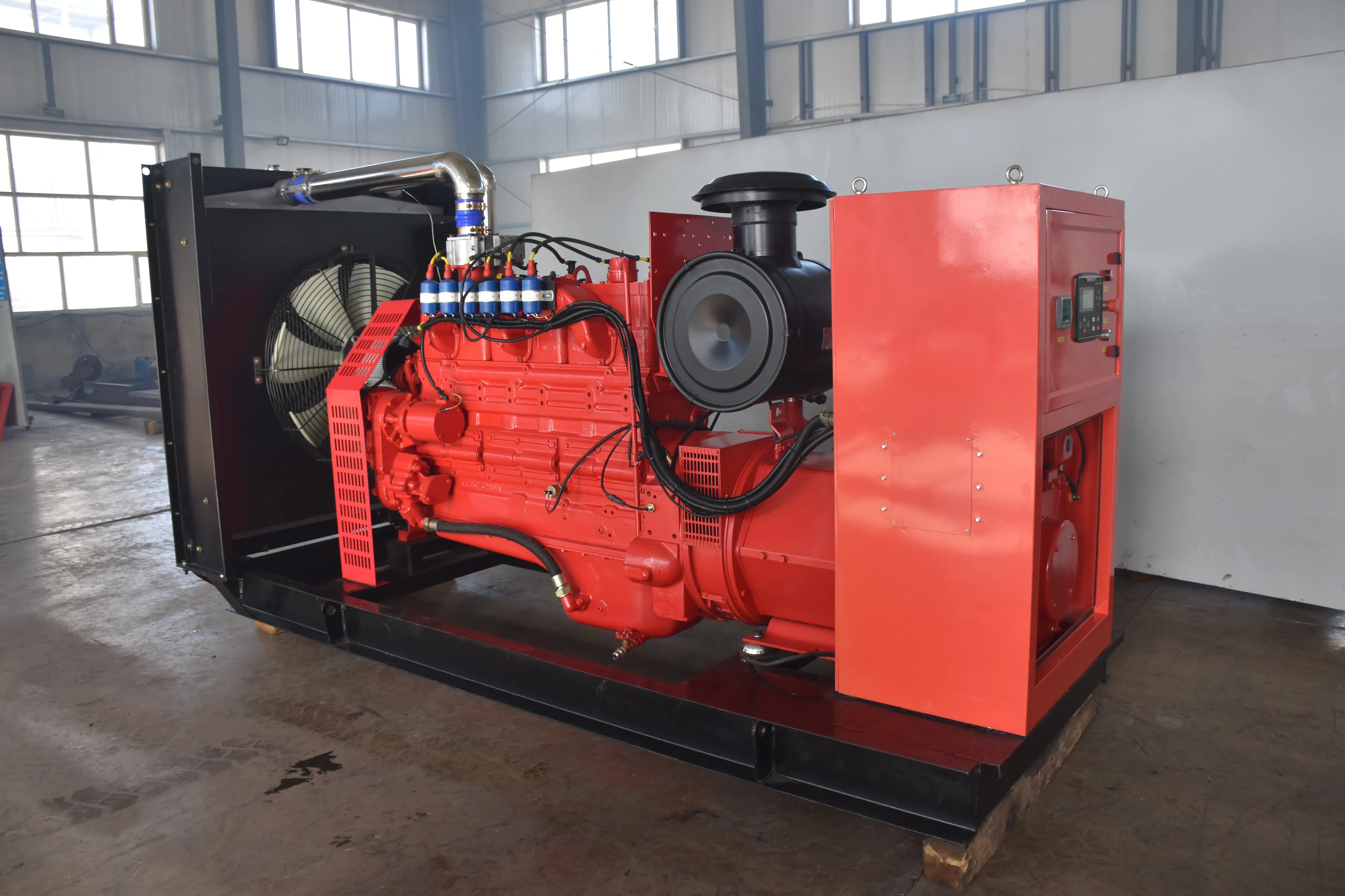220KW NTAA855 natural gas genset LPG engine  Biogas turbine generator set  200KW NT855