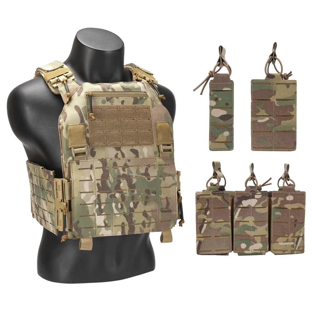 GAG 1000D Nylon Utility Outdoor Molle Heavy Duty Safety Security Plate Carrier Tactical Vest