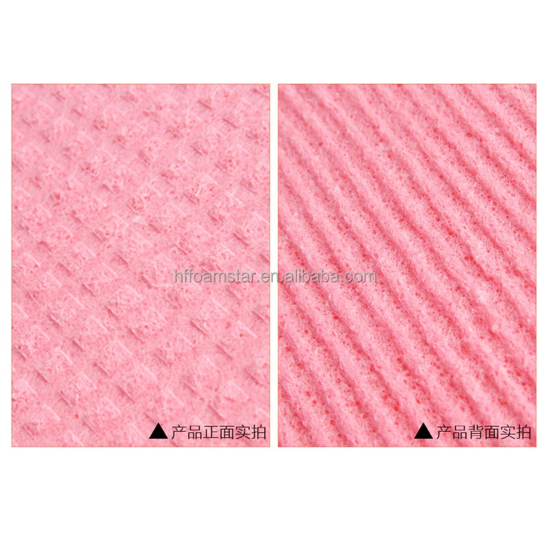 Foamstar Swedish Dishcloth Cellulose Cotton Dish Sponge Cloth Household 100% Natural Wood Pulp Cotton Cloth