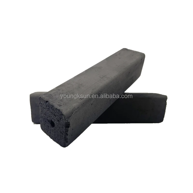 YKS Burning 4-5hours compressed hardwood  briquettes charcoal for BBQ