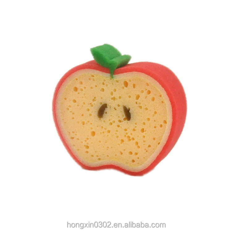 Wholesale Premium Kids & Baby Bath Sponge Fun Fruit Sponge