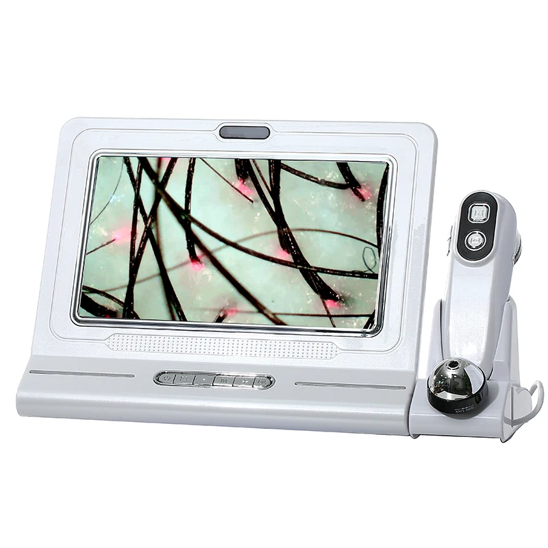 hot professional hair analysis machine for beauty salon intelligent home use hair analyzer machine