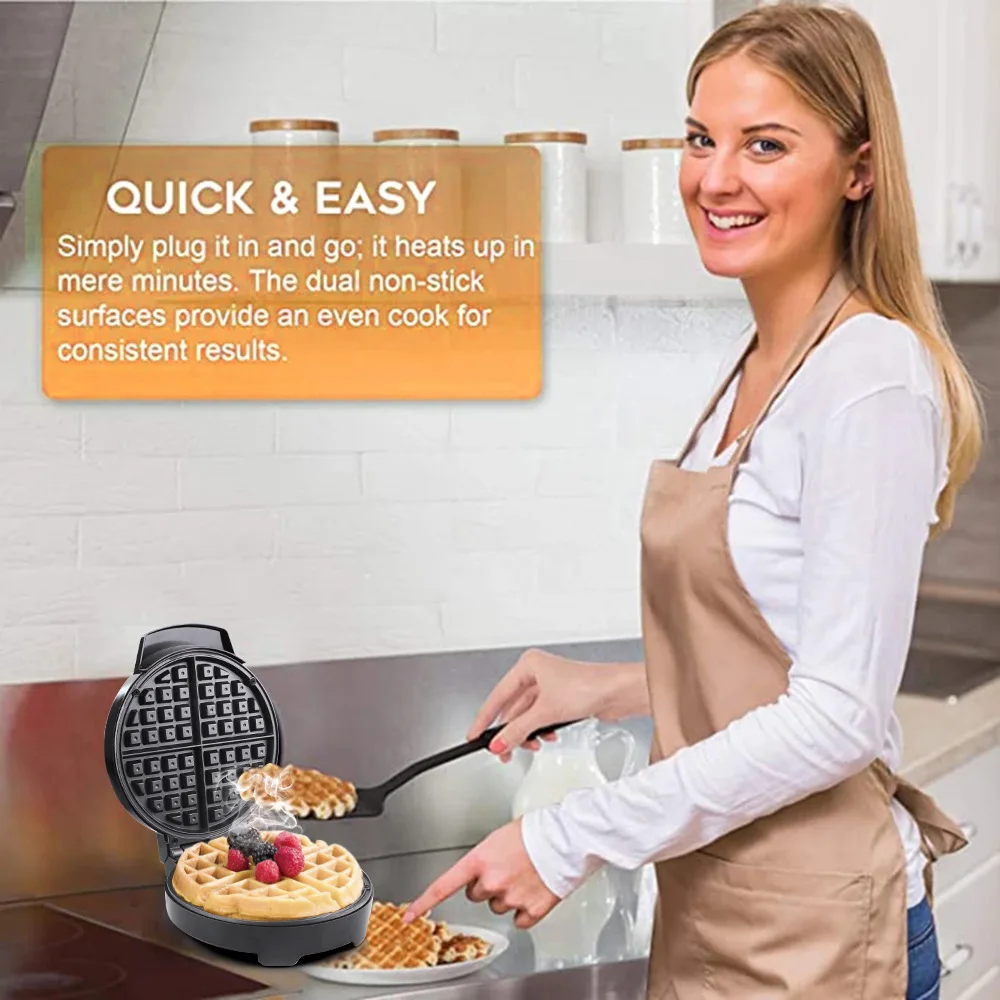 Mini electric Waffles Maker Bubble Egg Cake Oven Breakfast Waffle Machine Egg Cake Oven Pan Eggette Machine Mini Waffle Pot