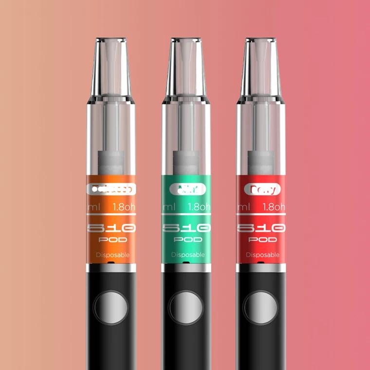 
510 thread vape pen pod cartridge electronic cigarette parts 