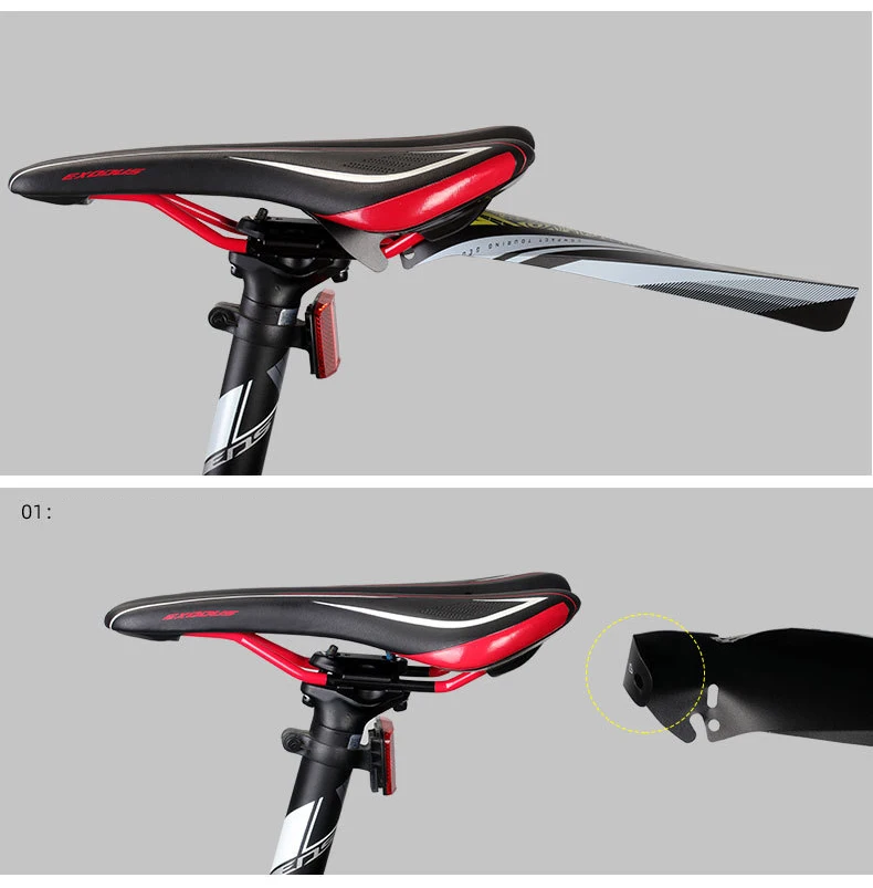 Брызговик портативный для дорожного велосипеда, универсальное седло для горного велосипеда
