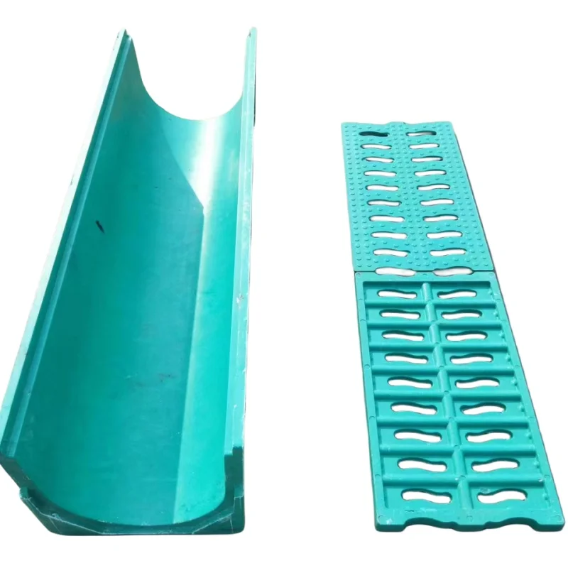 High Quality Plastic Drainage Channel BMC Drainage Ditches Resin Fiber Drainage Trench
