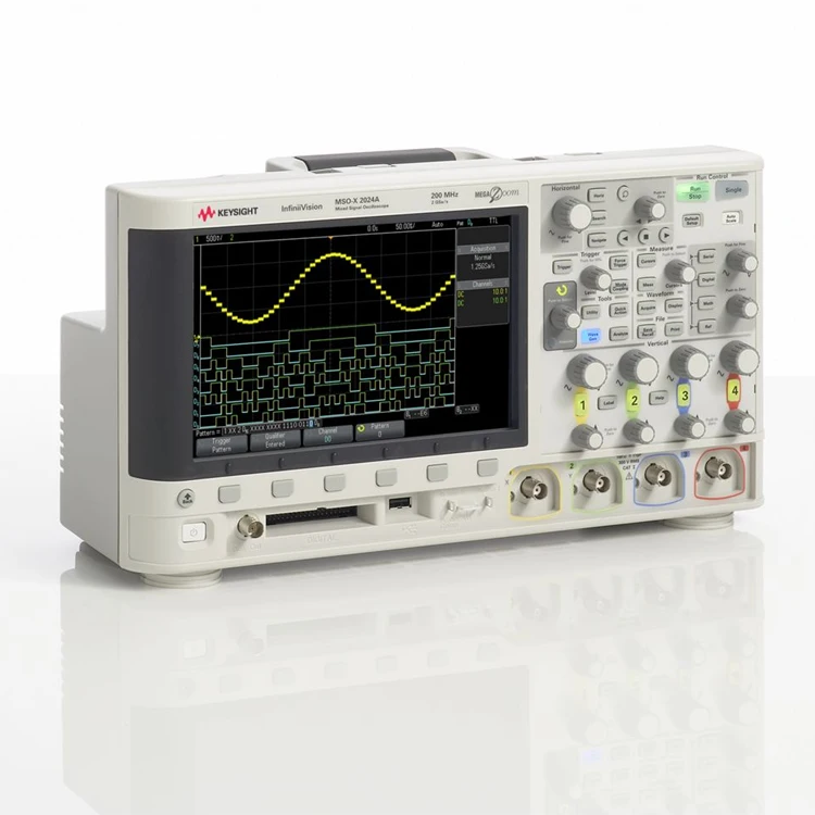 Keysight  oscilloscope MSOX2024A mixed signal oscilloscope  formerly Agilent oscilloscope