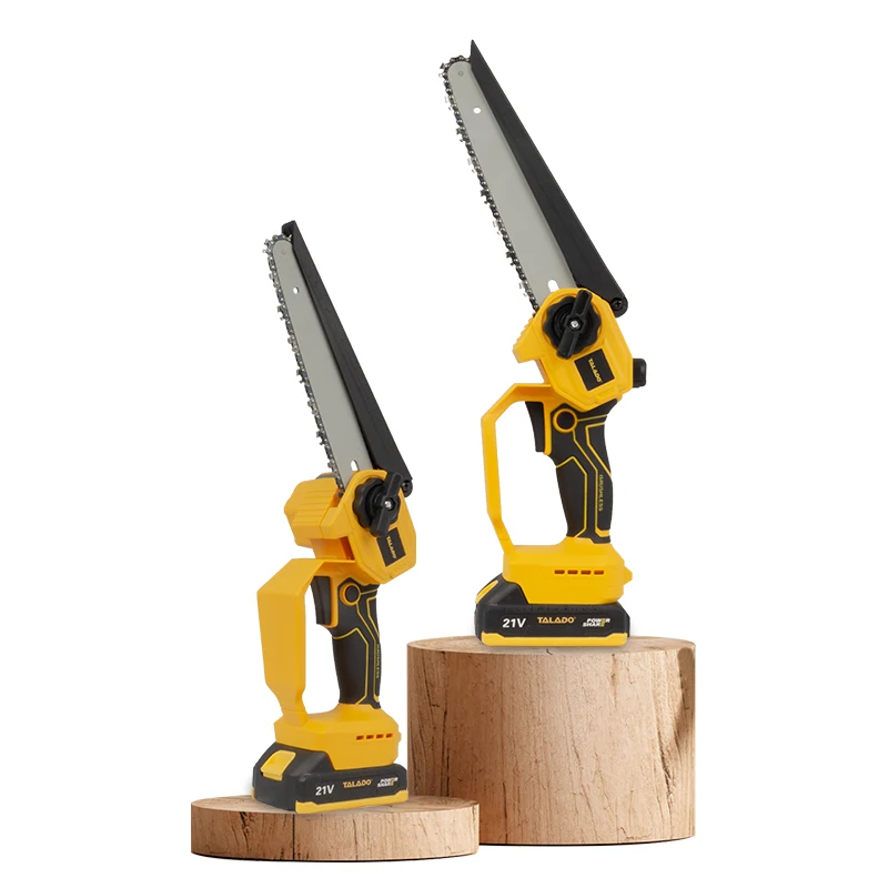 6/8/10inch Factory Supplier Outdoor wood cutting tool Cordless electric chain saw with battery  Brushless Rechargeable Chainsaws