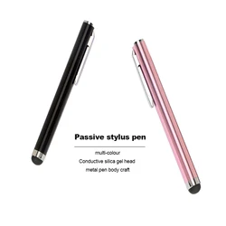 Mesh fiber stylus with logo, metal capacitive pen, suitable for all capacitive screen smartphones and tablets