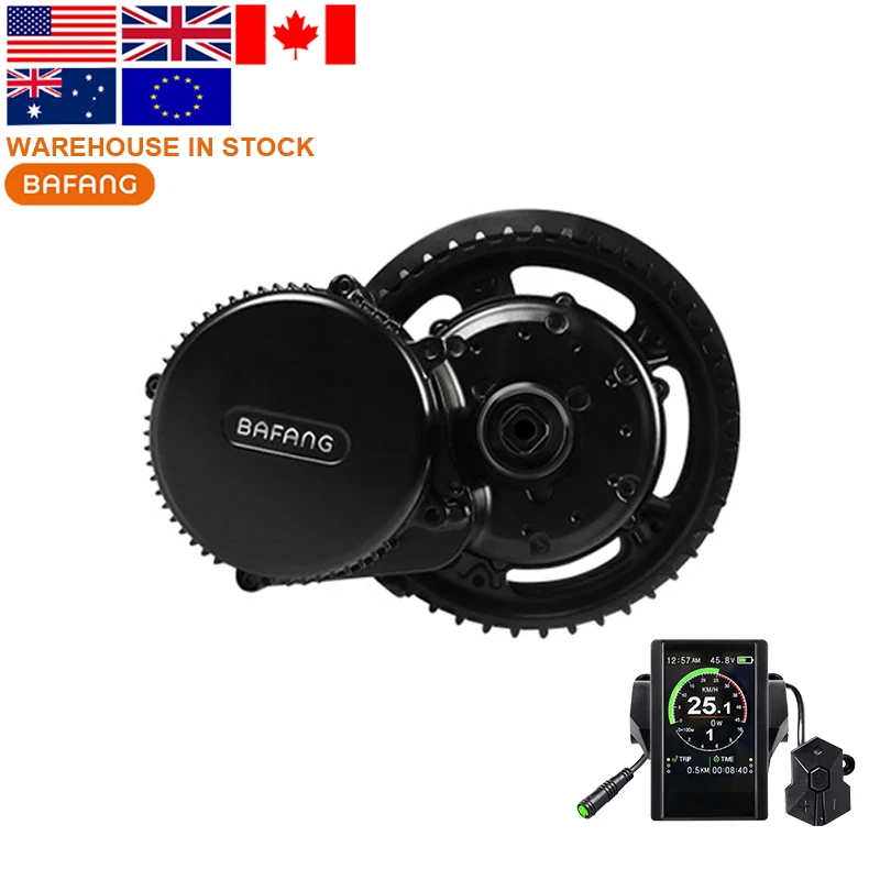 Overseas warehouse Best Popular G340 Bafang250 w 500 w 1000 w Engine Cycling Kit With Battery Included
