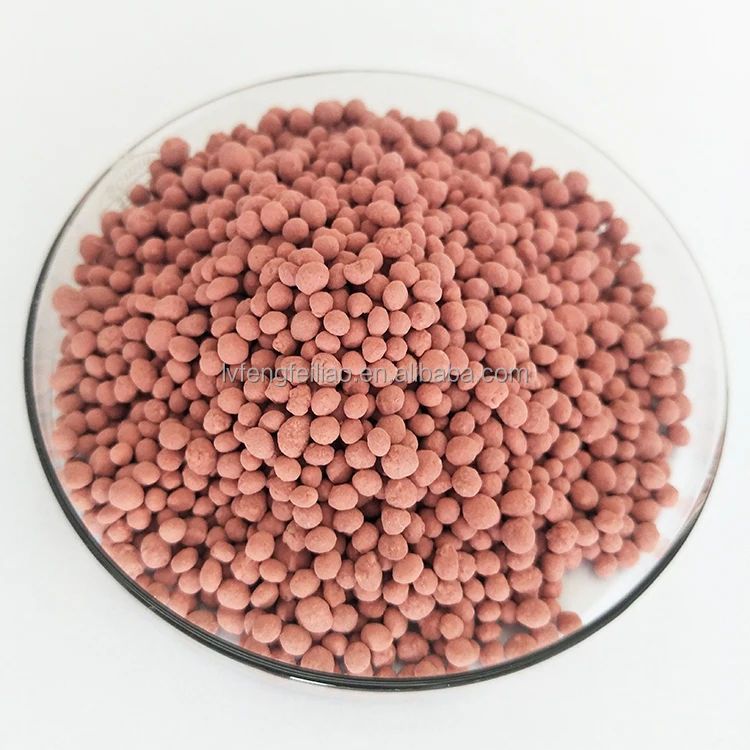 Factory Direct Sale NPK 8-20-14+5S Granular Fertilizer Low MOQ