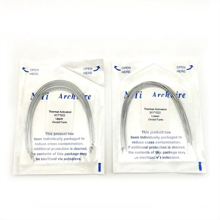OEM supplier dental orthodontic super elastic Thermal Activated Arch Wire