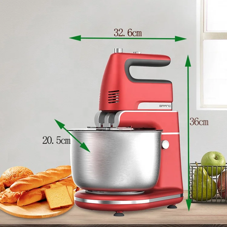 CX-6678 3 in 1 kitchen mixer machine New ABS Plastic mixing food mixer Electrical standmixer