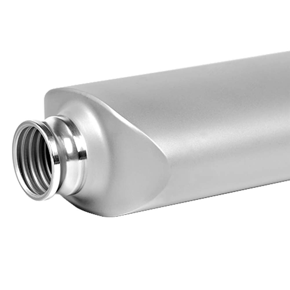 Titanium bottle portable survival outdoor 800ml eco-friendly camping hiking titanium curved drinkware bottle with lid