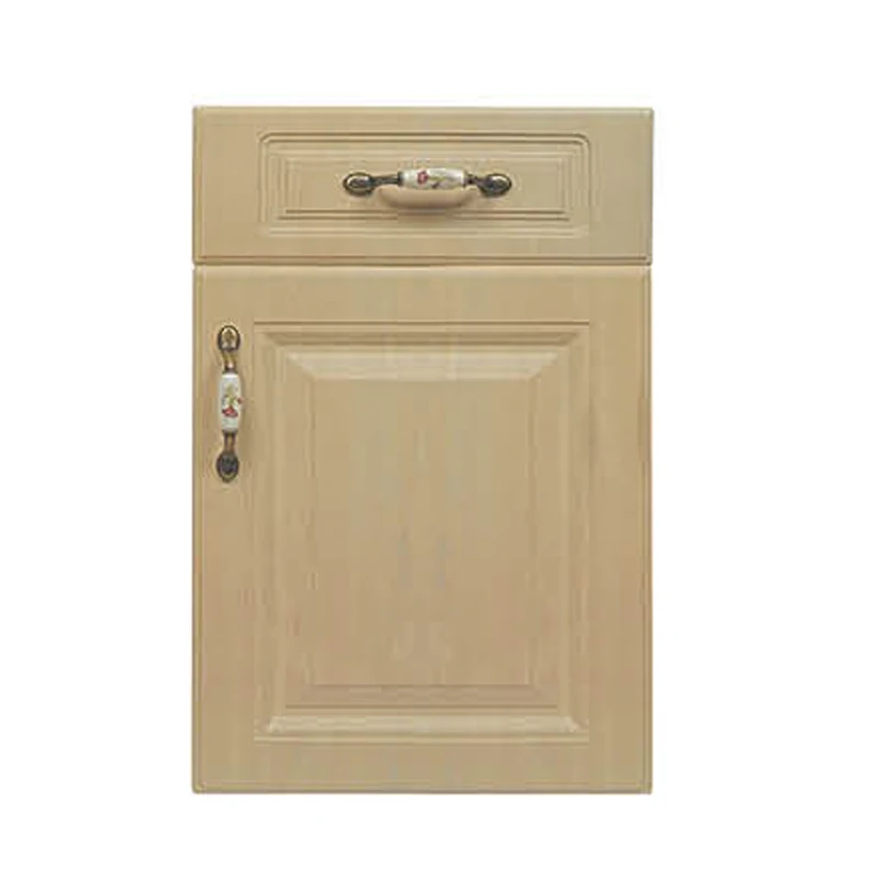 Лидер продаж, современная деревянная ламинированная дверь шкафа с твердым глянцевым покрытием для кухни