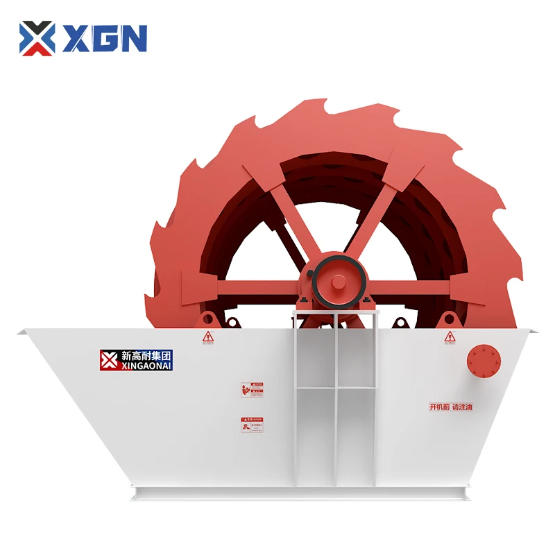 China Supplier Bucket Wheel Sand Washing Machine With Screen As Gravel And Sand Washer