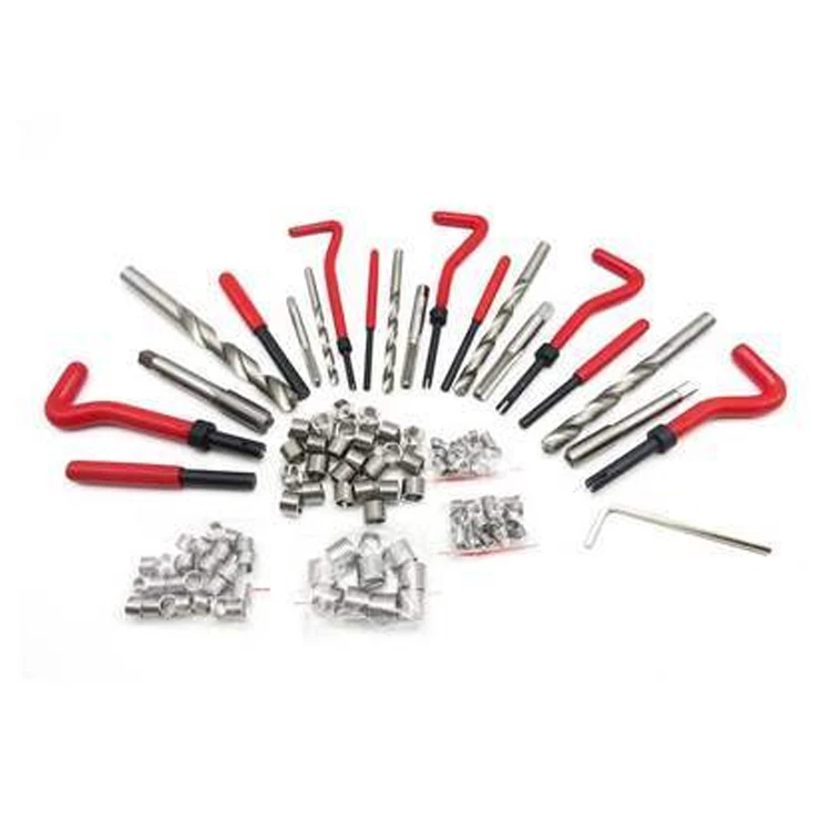 131-Piece Metric Thread Repair Kit M8*1.25 Steel Tap and Die Tool Sets for Tapping and Cutting Threads