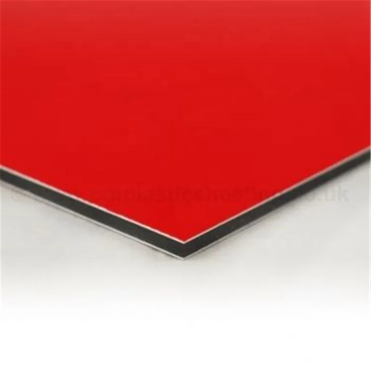glue to glue Alucobond composite wall cladding aluminum composite panel material