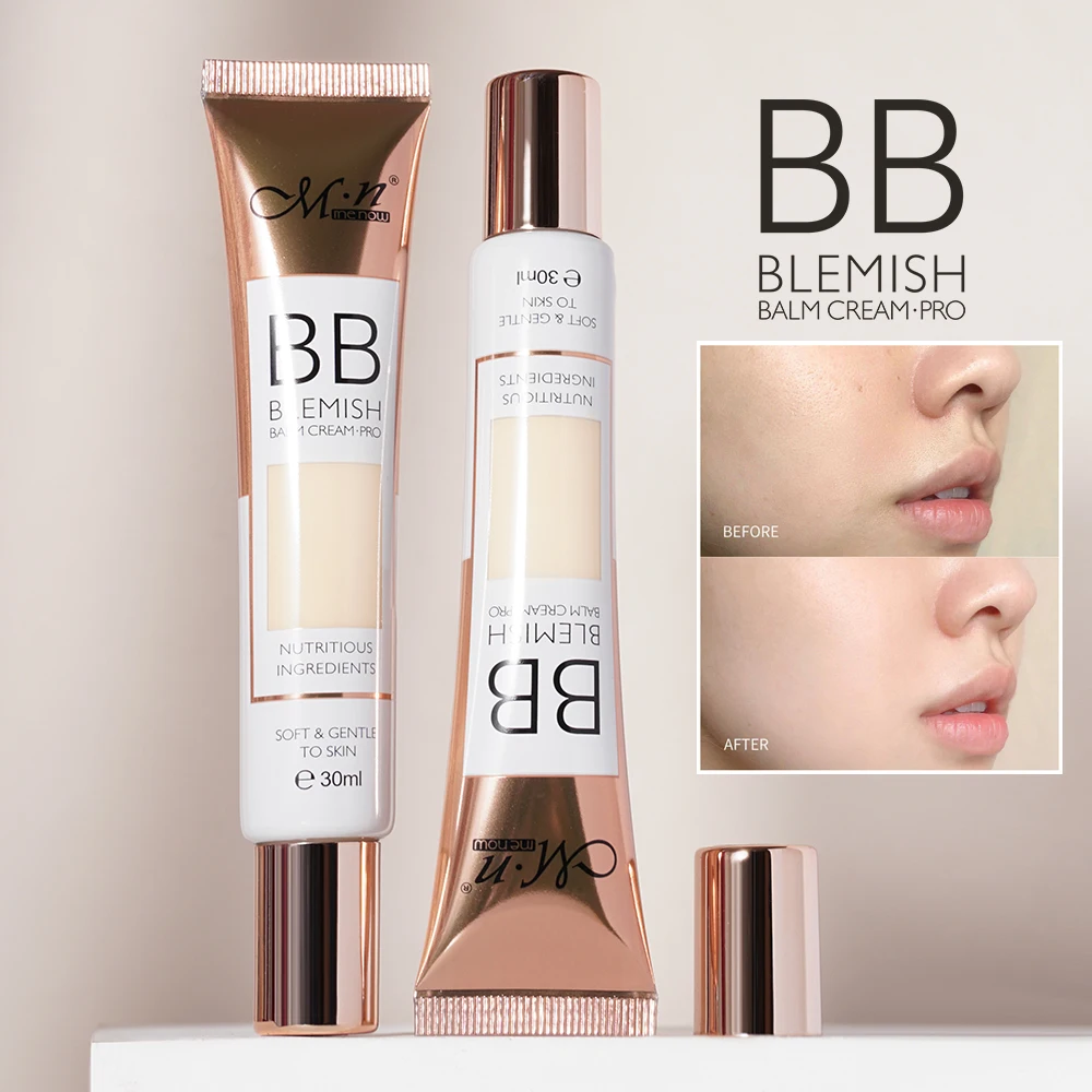 Menow F693 Liquid Foundation Matte & Poreless Finish Waterproof Ultra-HD Face Makeup Full Cover Matte Liquid BB Cream