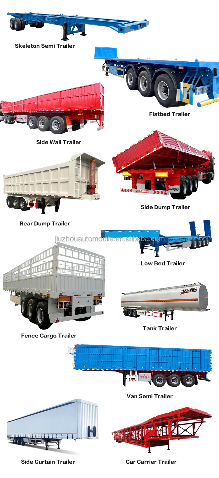 40ft Container Trailer Food Fridge Container Carrier Hydraulic Automated Shipping Truck Rolloff Container Used House Trailer