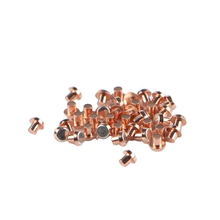 
 Детали микропереключателя, биметаллические электрические Твердые заклепки  