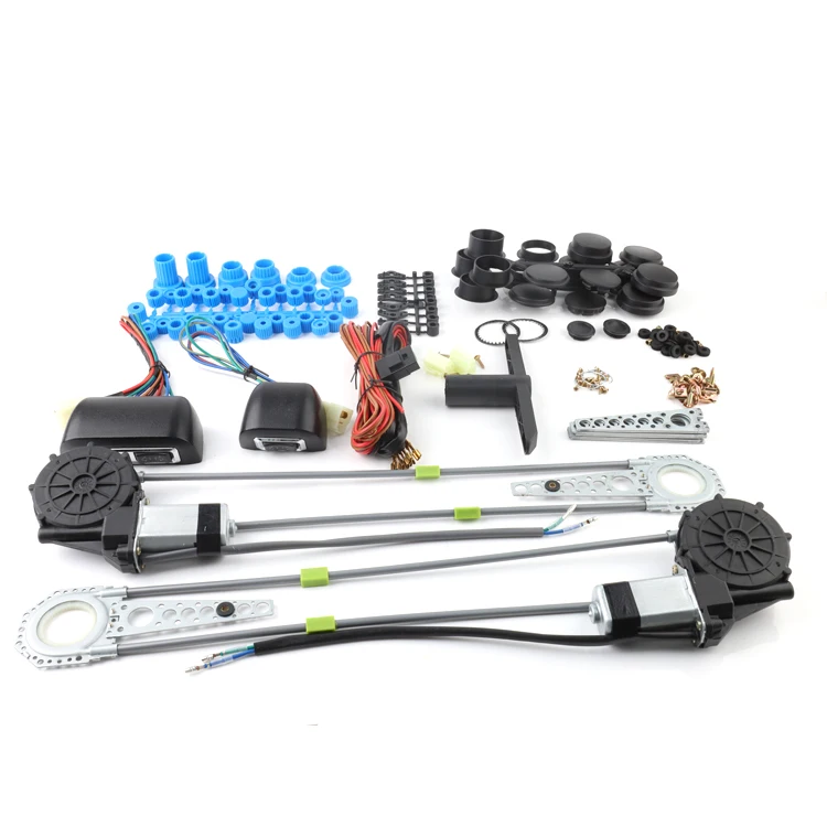 Универсальные автомобильные стеклоподъемники 2 двери 4 комплект стеклоподъемников с кнопками переключателей